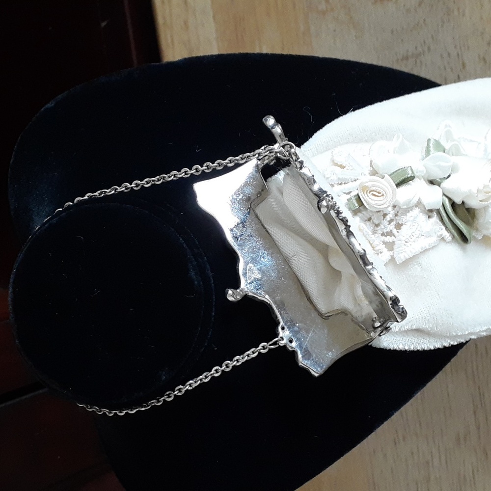 Vintage Floral Coin Purse Evening Bag KK106 - Picture 11 of 15